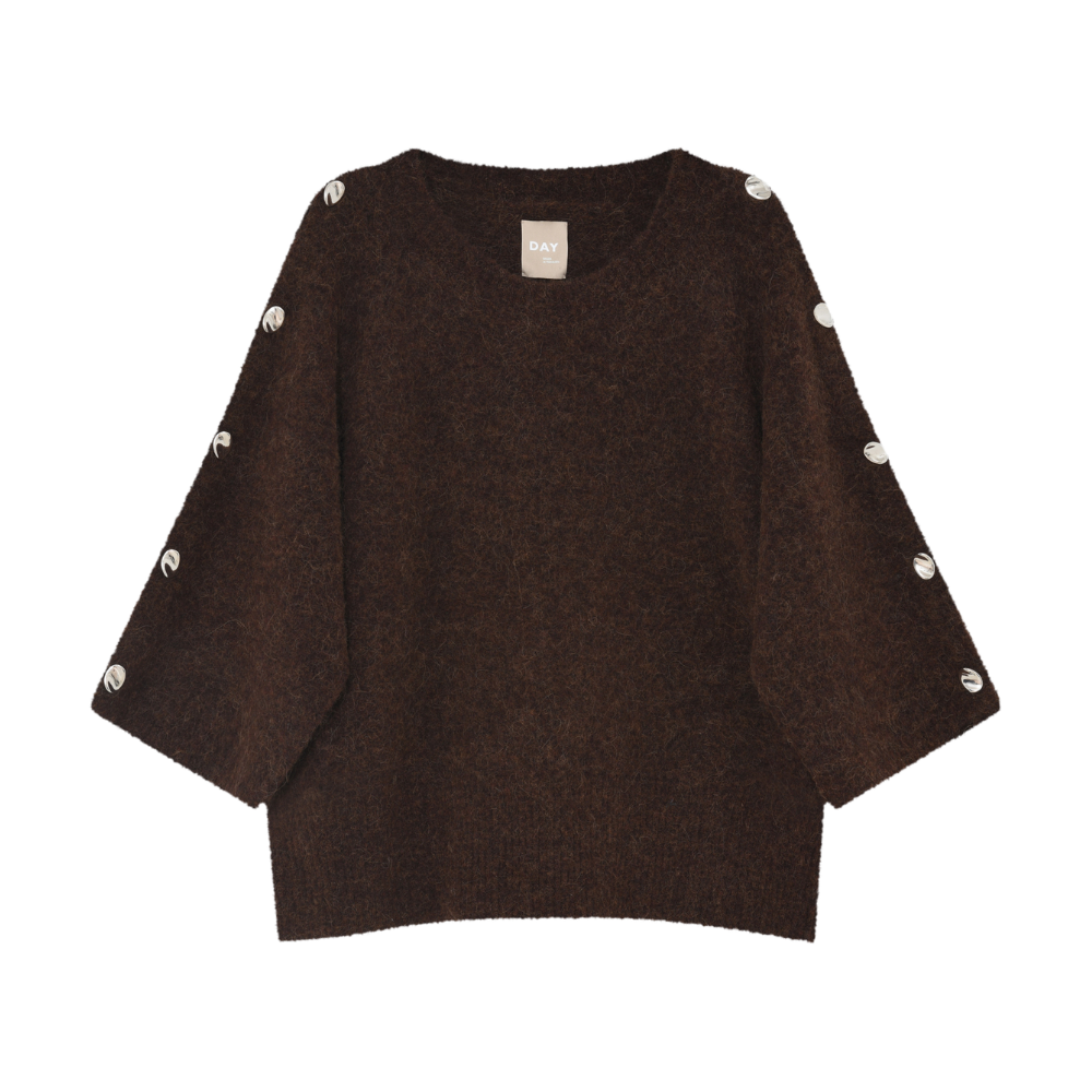 Kamma Cozy Days striktrøje - 500184 COFFEE BEAN MELANGE
